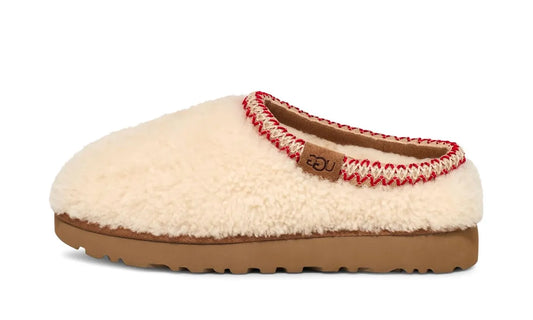 Tasman Maxi Curly Slipper Natural - 1158356-NAT