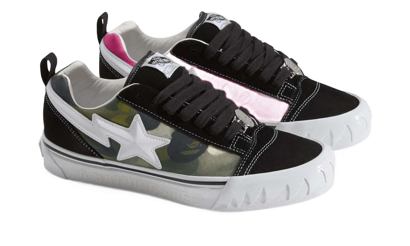 Knu Skool Bape Camo Green - VN000Z39W09