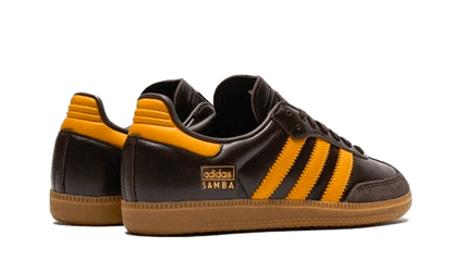 Adidas Samba OG Dark Brown Yellow - IG6174