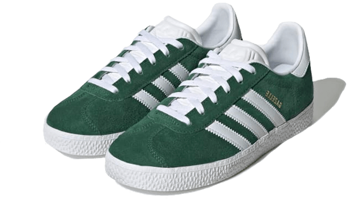 gazelle-junior-dark-green-white-basketsold