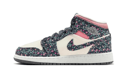 Air Jordan Air Jordan 1 Mid Floral Canvas - FJ3451-001