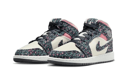 Air Jordan Air Jordan 1 Mid Floral Canvas - FJ3451-001