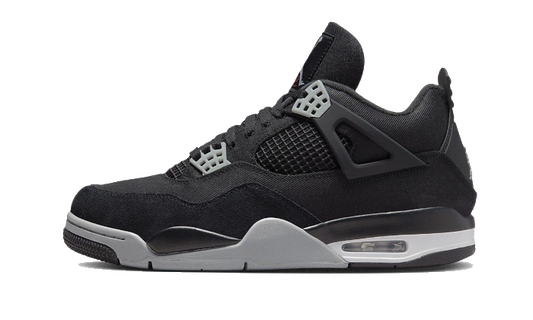 air-jordan-4-black-canvas-basketsold