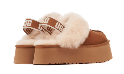 UGG Funkette Slipper Chestnut - 1113474-CHE