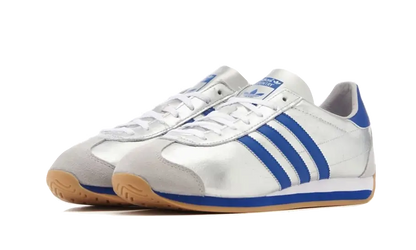 Adidas Country OG Matte Silver Bright Blue - IE4230