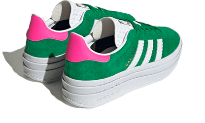 gazelle-bold-green-lucid-pink-basketsold