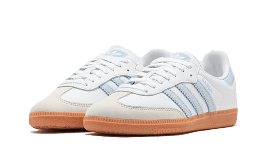 Adidas Samba OG White Halo Blue Gum - IE0877