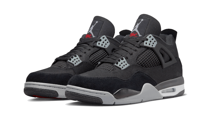 air-jordan-4-black-canvas-basketsold