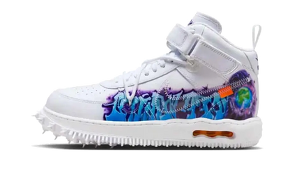 Nike Air Force 1 Mid SP Off-White Graffiti - DR0500-100