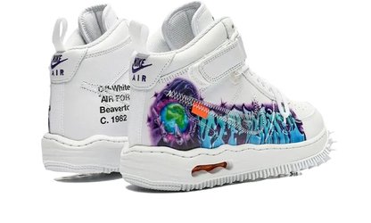 Nike Air Force 1 Mid SP Off-White Graffiti - DR0500-100