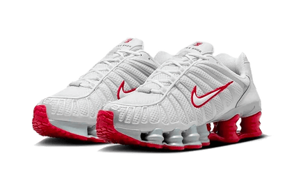 Nike Shox TL Platinum Tint Gym Red - FZ4344-001